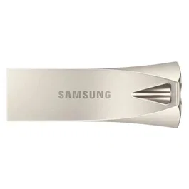 Samsung Bar Plus Pendrive 128GB USB 3.1, Plata, Resistente Agua/Golpes/X-Rays, Ref. MUF-128BE3/APC